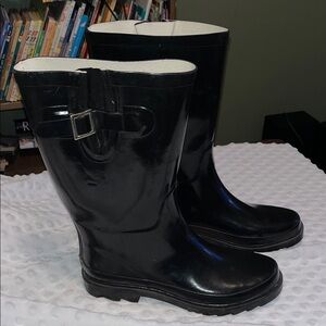 Western Chief Black Tall Rain Boots